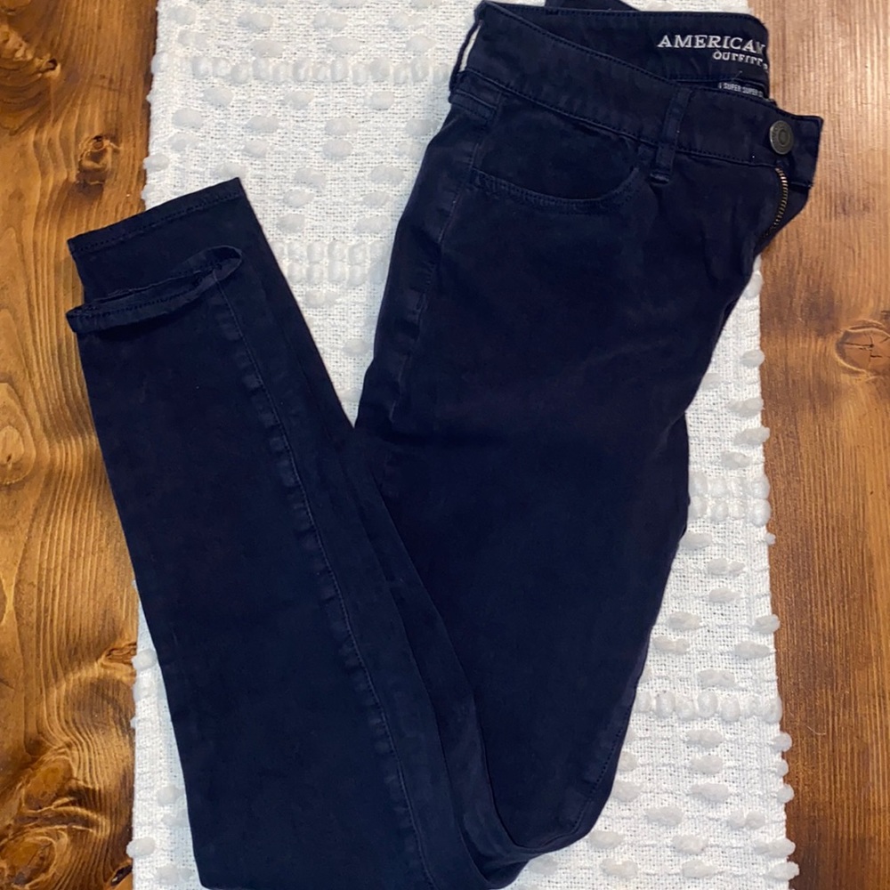 Navy Jegging American Eagle